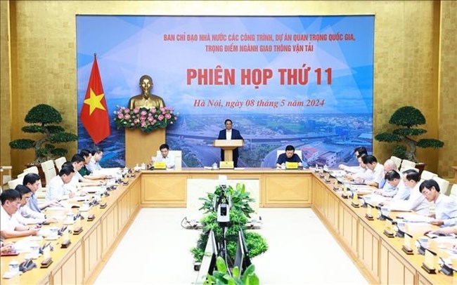 THỜI SỰ 18H CHIỀU 8/5/2024: Thủ tướng Phạm Minh Chính chủ trì phiên họp lần 11 Ban chỉ đạo Nhà nước các công trình, dự án quan trọng quốc gia, trọng điểm ngành GT-VT